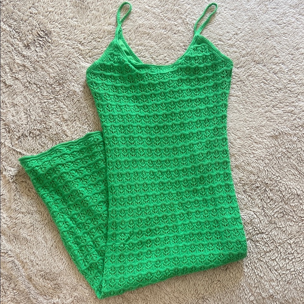 Vici Copacabana Crochet Knit Midi Dress - Picture 5 of 7